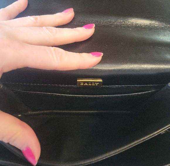 Bally Black Leather Handbag - Picture 10 of 13